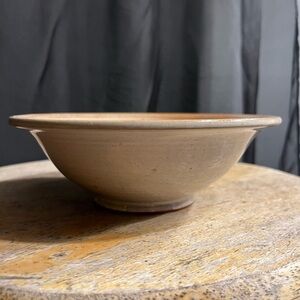 Handmade Ceramic Soup Bowl - Tan